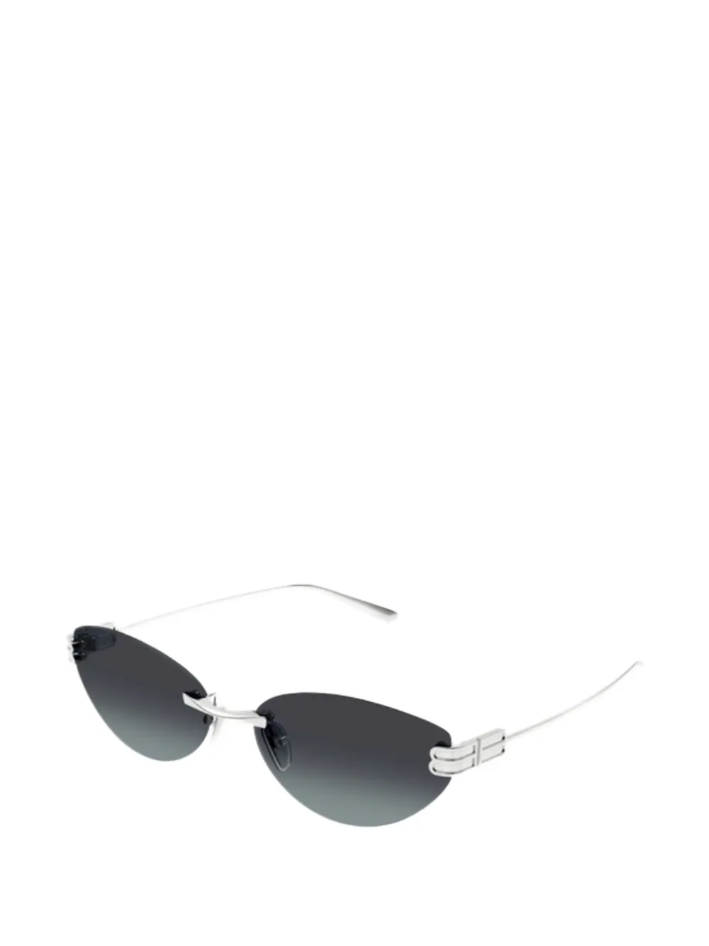 Balenciaga Eyewear Zonnebril zonder montuur Zilver