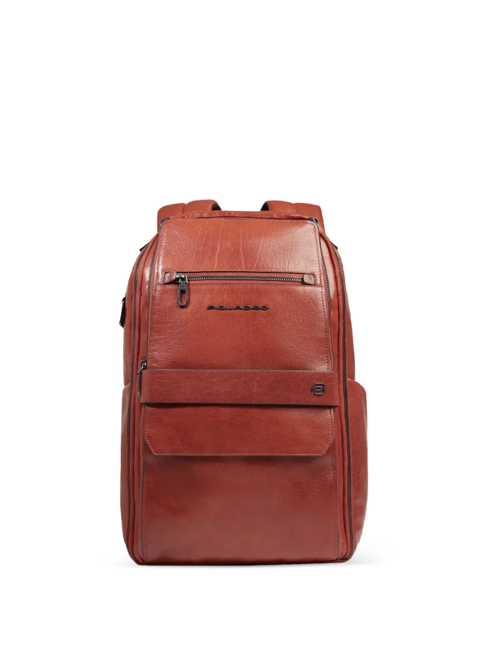 PIQUADRO Solm leather backpack - Marrone