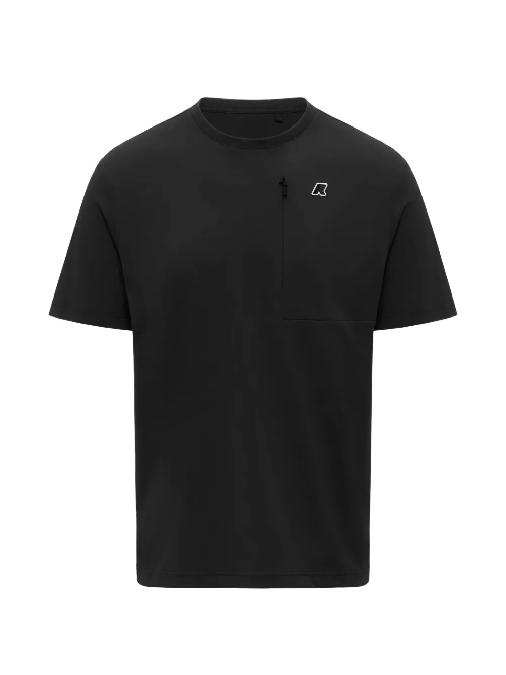 K-Way zip pocket T-shirt - Nero