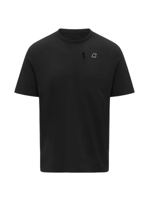 K-Way T-Shirt mit Reißverschlusstasche 