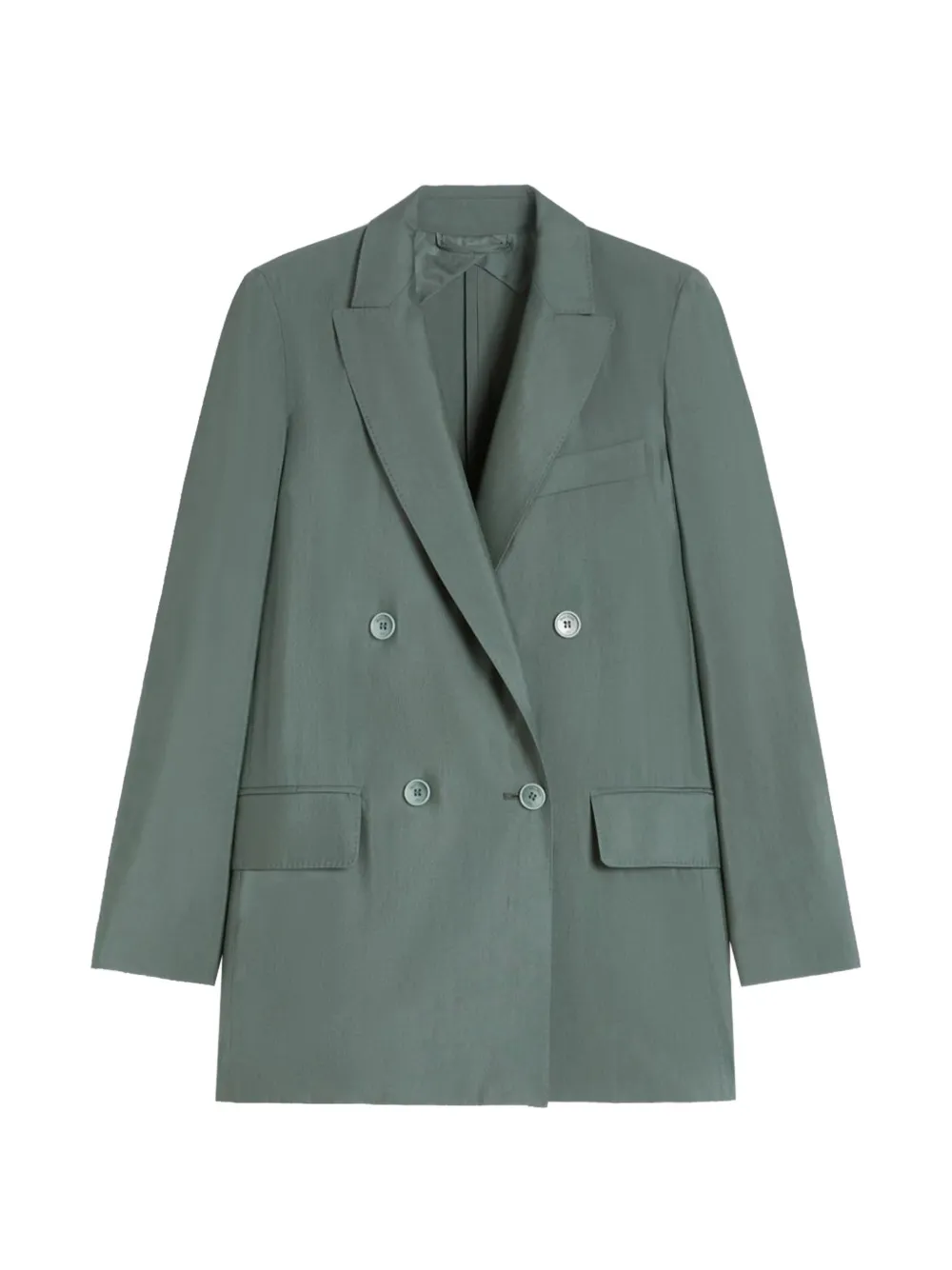 Max Mara MXMALBATA double-breasted blazer - Verde