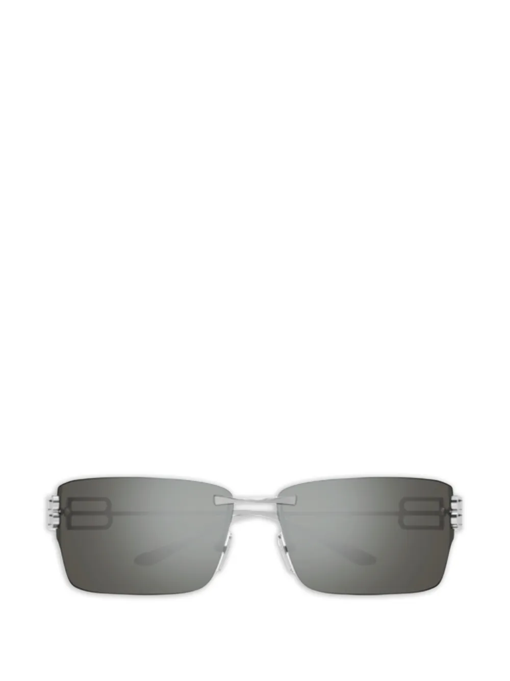 Balenciaga Eyewear logo-detail sunglasses - Argento