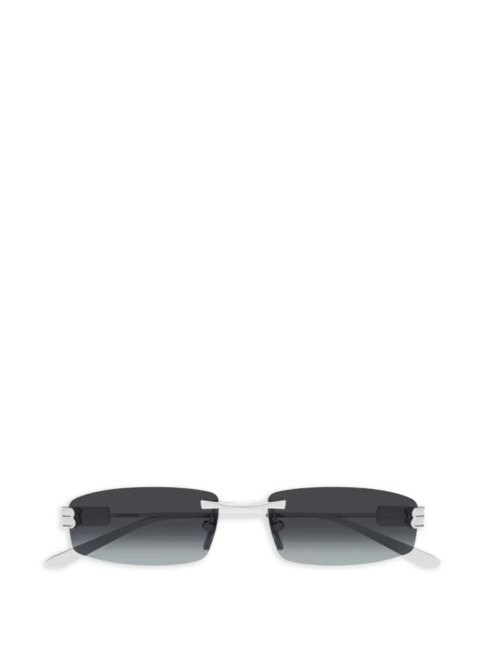 Balenciaga Eyewear logo-detail sunglasses - Argento