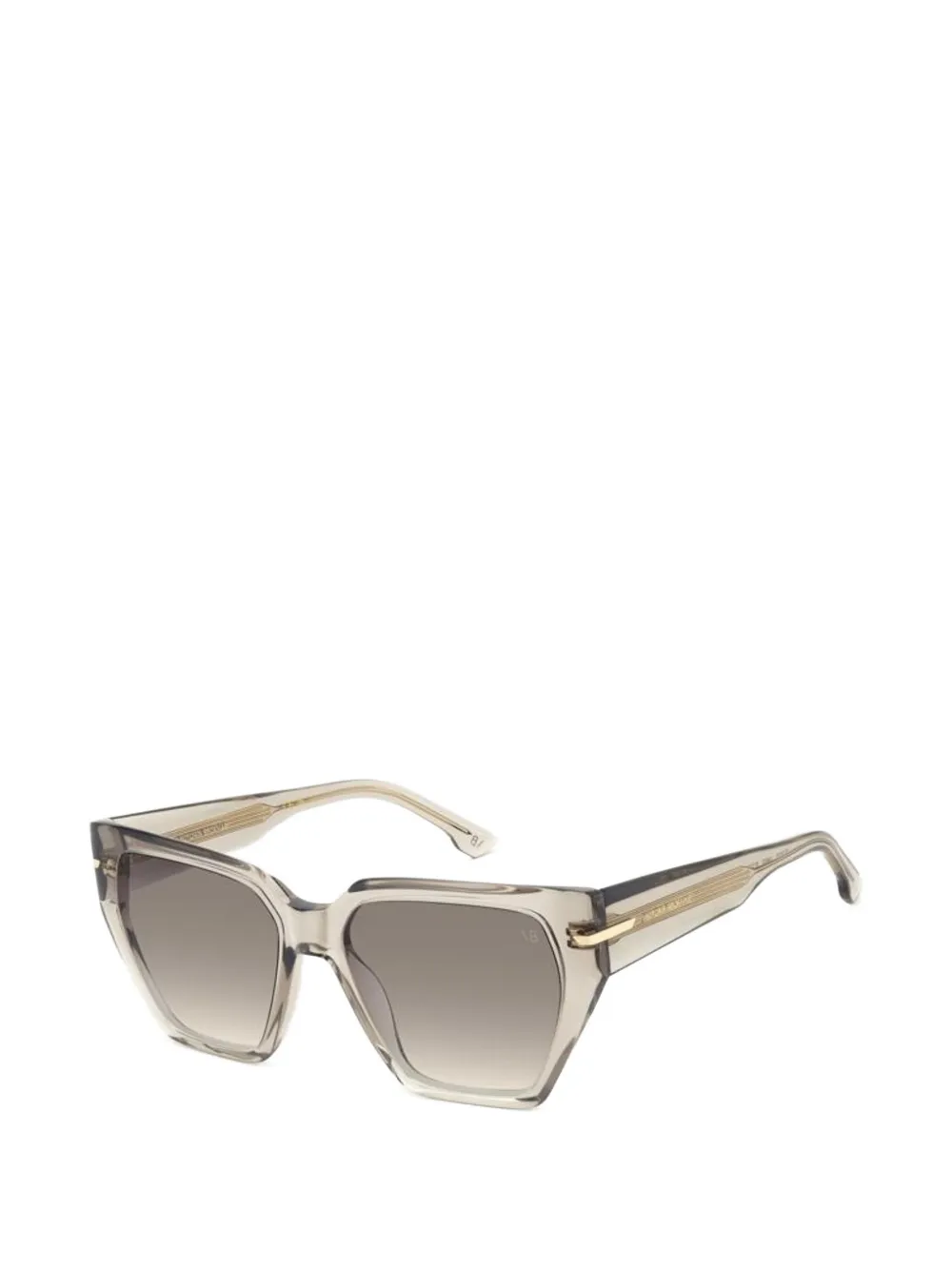  Victoria Beckham Eyewear Geometric Sunglasses - Grey 