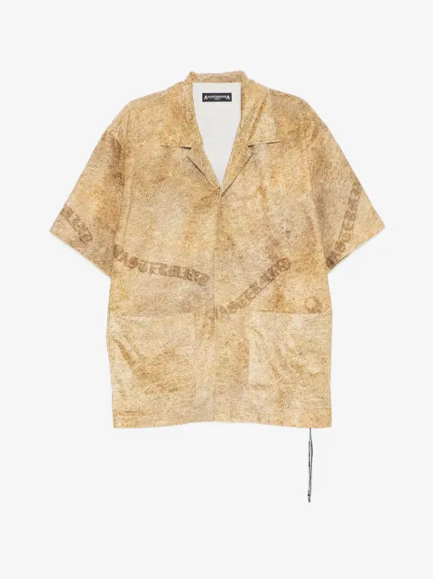 Mastermind World lion-print shirt