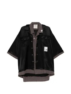 Maison MIHARA YASUHIRO コーデュロイ シャツ | ブラック | FARFETCH JP