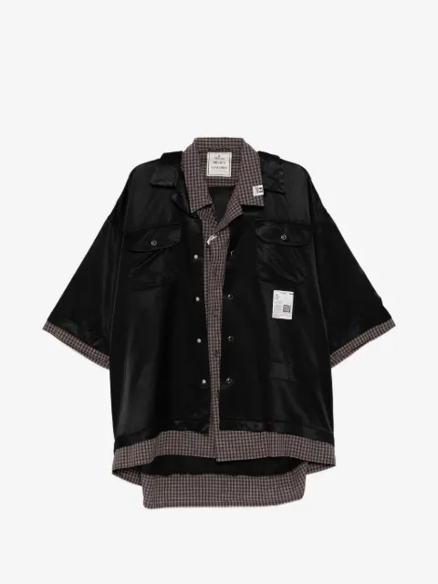 Maison MIHARA YASUHIRO button label shirt