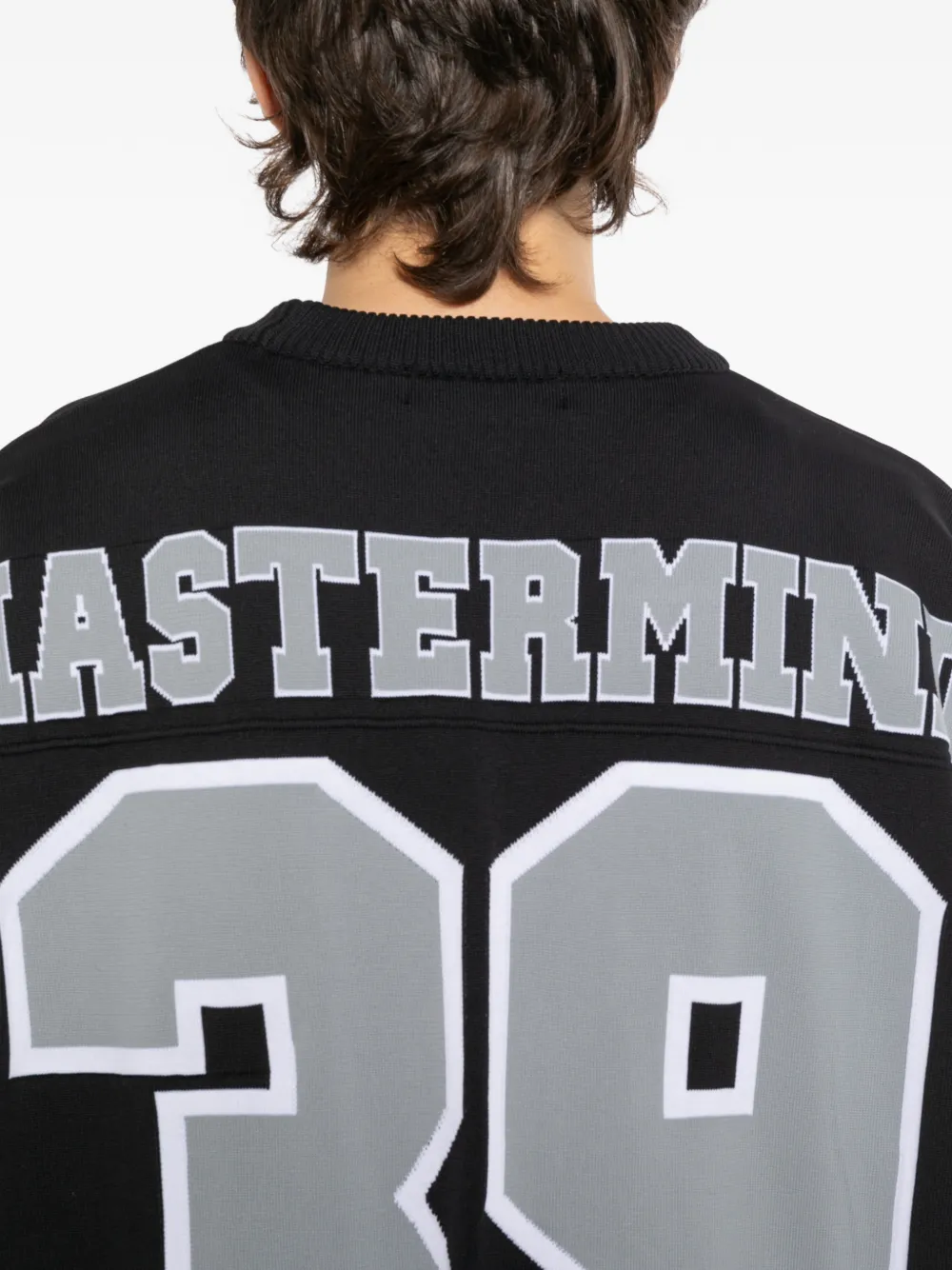 Mastermind Japan Football T-shirt Zwart
