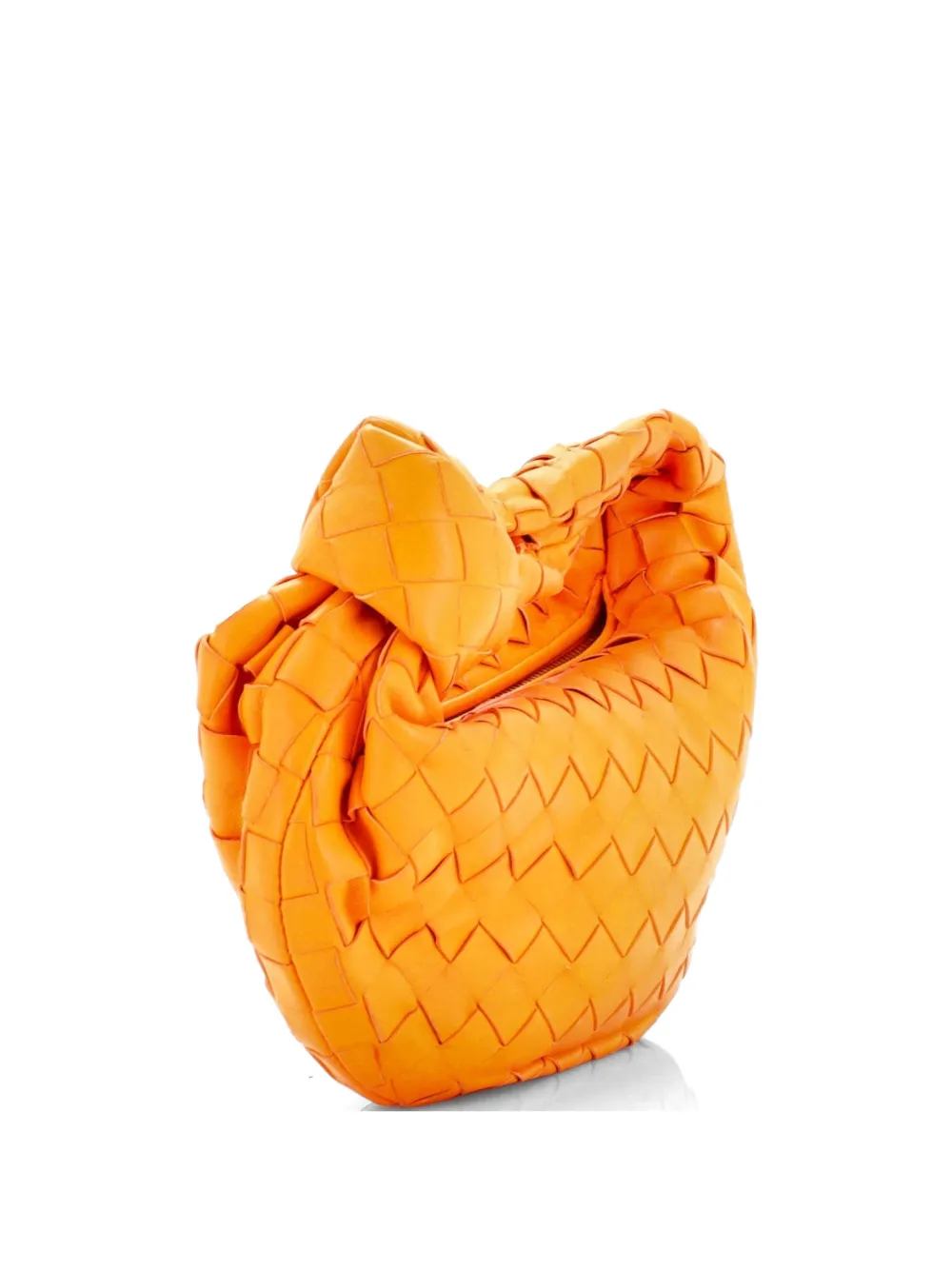 Bottega Veneta Pre-Owned BV Jodie Intrecciato Nappa Mini hobo bag - Arancione