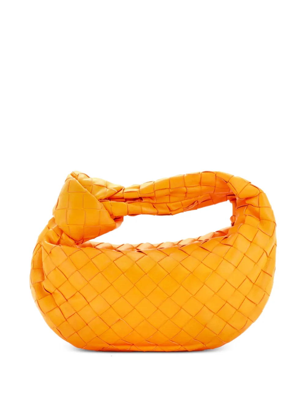 Bottega Veneta Pre-Owned BV Jodie Intrecciato Nappa Mini hobo bag - Arancione