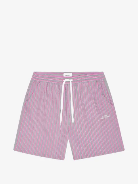 Les Deux Stan Seersucker striped swim shorts