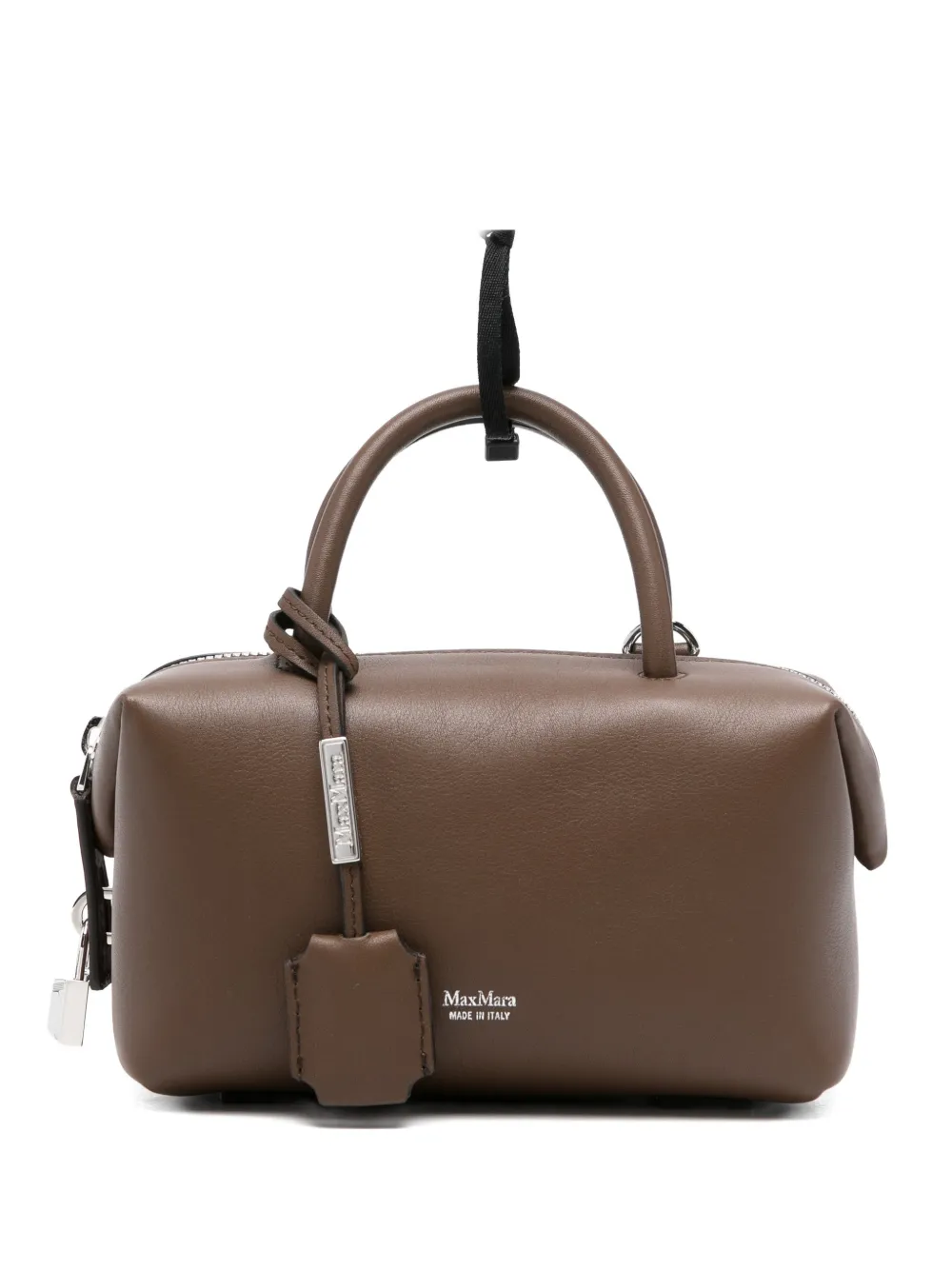 Max Mara top handle satchel - Marrone