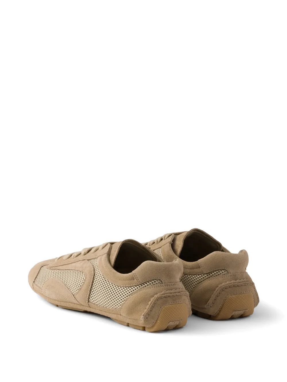 Prada Montecarlo Re-Edition 2005 suède sneakers Beige