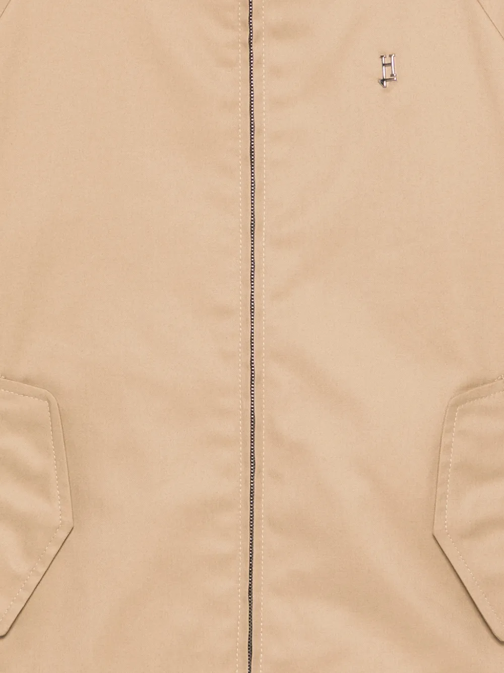  Herno Kids Logo-appliqué Jacket - Neutrals 