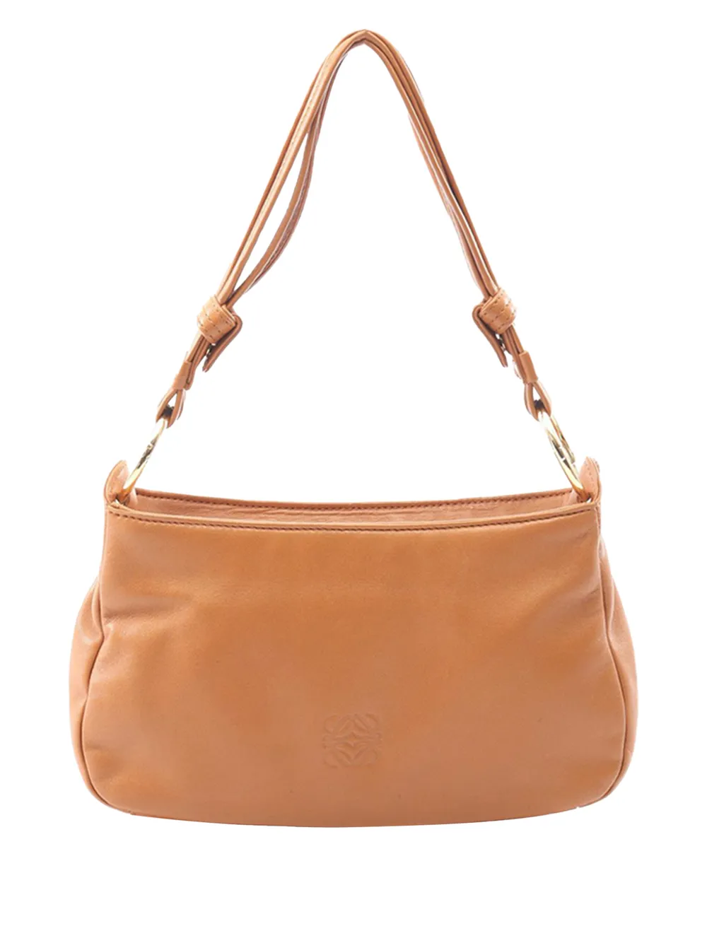 Loewe Pre-Owned Borsa a spalla in pelle 2010-2026 - Marrone