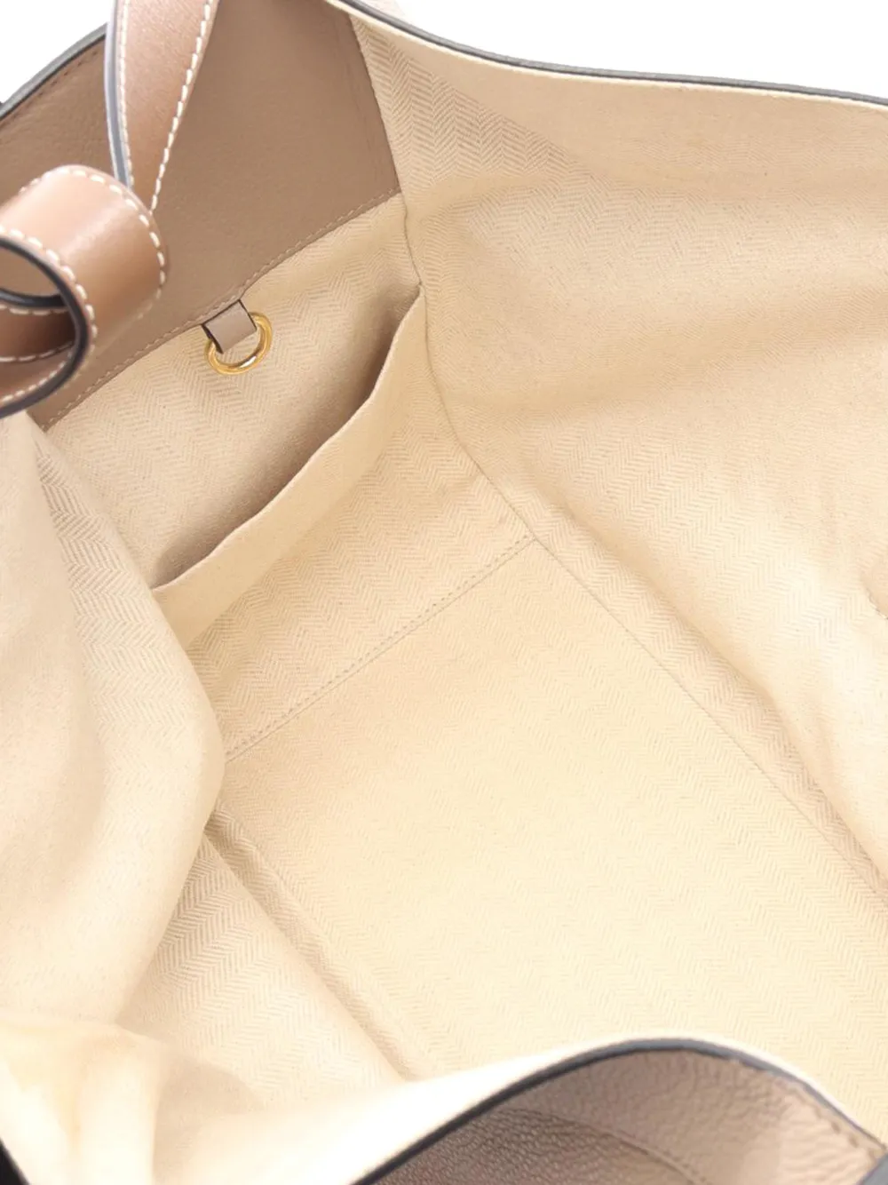 2010-2026 Small Grained Calfskin Hammock Bag Satchel