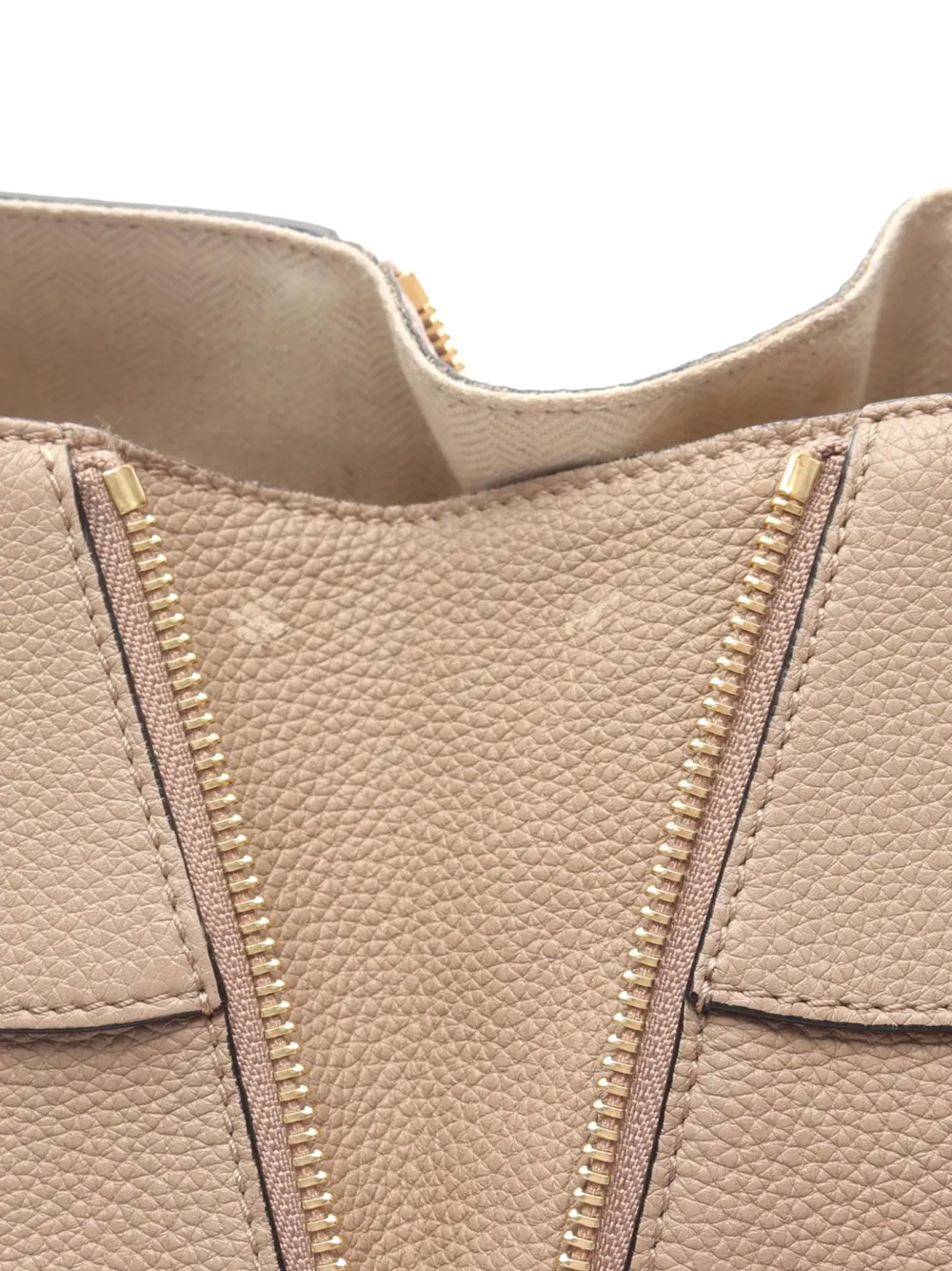 2010-2026 Small Grained Calfskin Hammock Bag Satchel