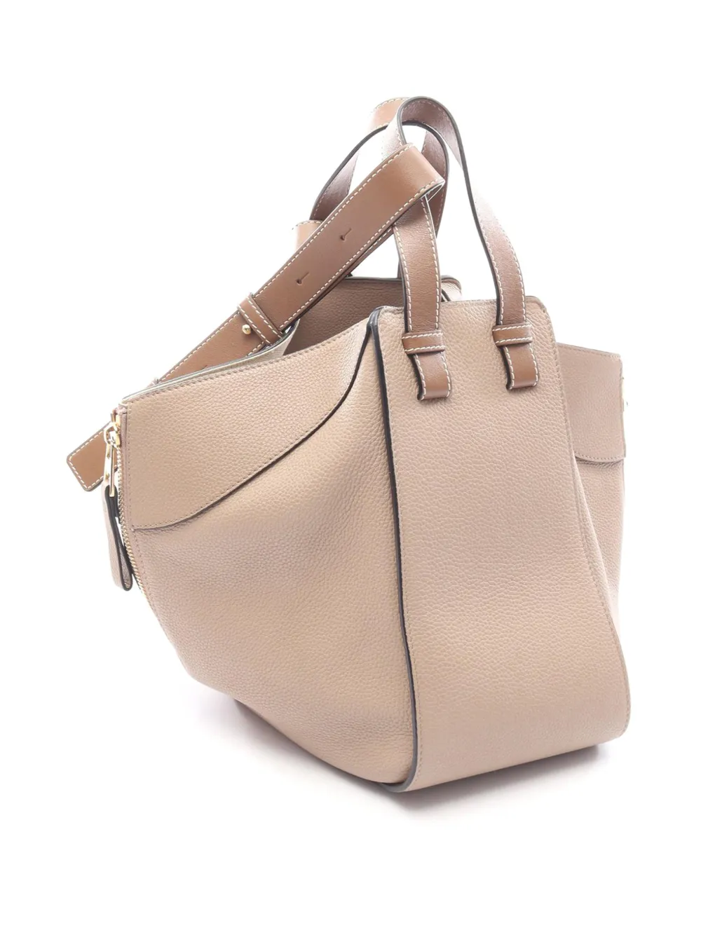 2010-2026 Small Grained Calfskin Hammock Bag Satchel
