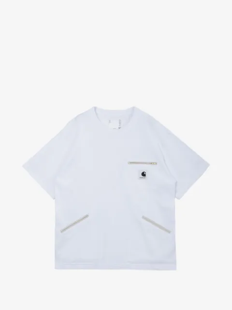 sacai playera WIP en colaboración con Carhartt
