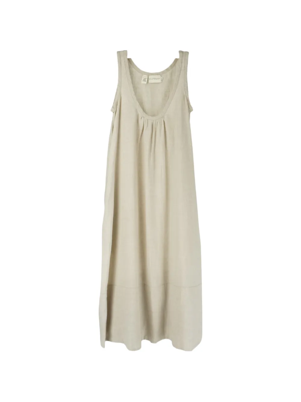 DKNY oversized linen dress - Toni neutri