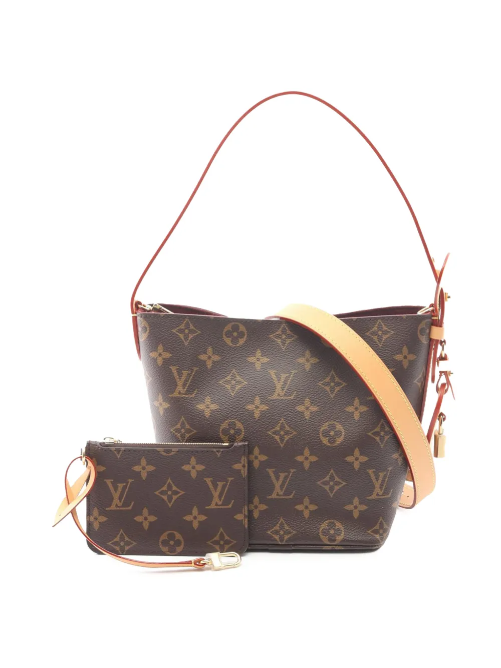Louis Vuitton Pre-Owned 2021-2026 Monogram All-In BB satchel - Marrone