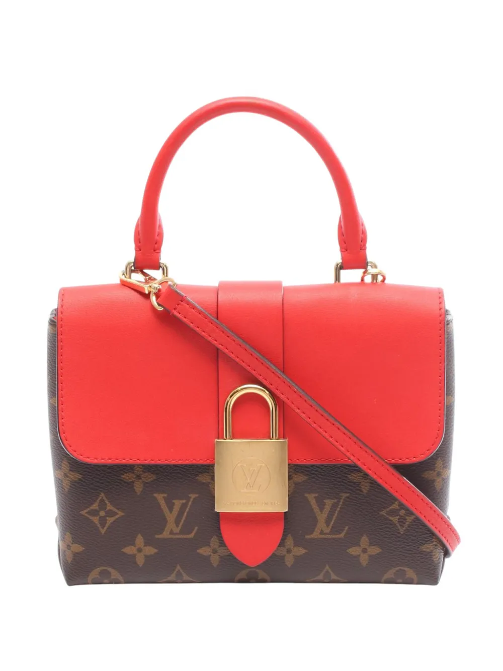 Louis Vuitton Pre-Owned 2018 Monogram Locky BB satchel - Marrone