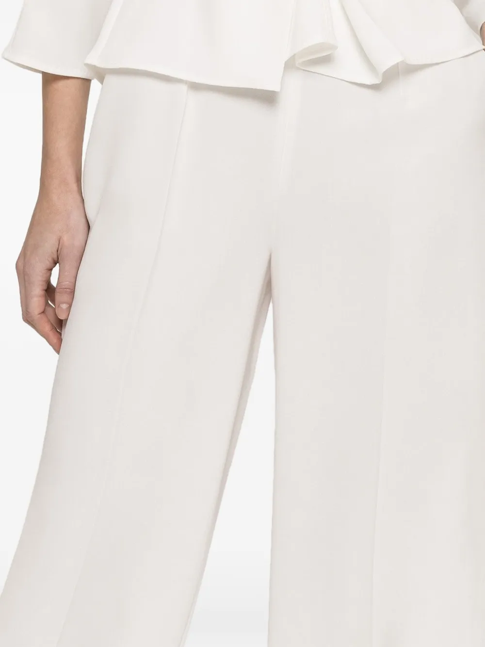 NISSA High waist broek Wit