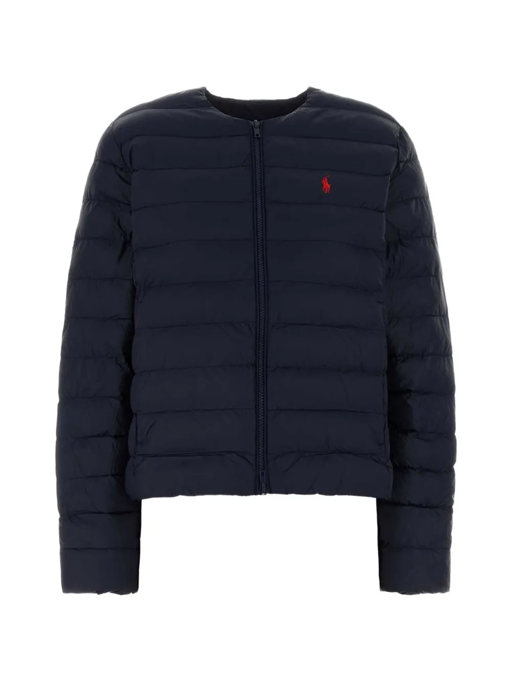 Polo Ralph Lauren logo-embroidered padded jacket - Blu