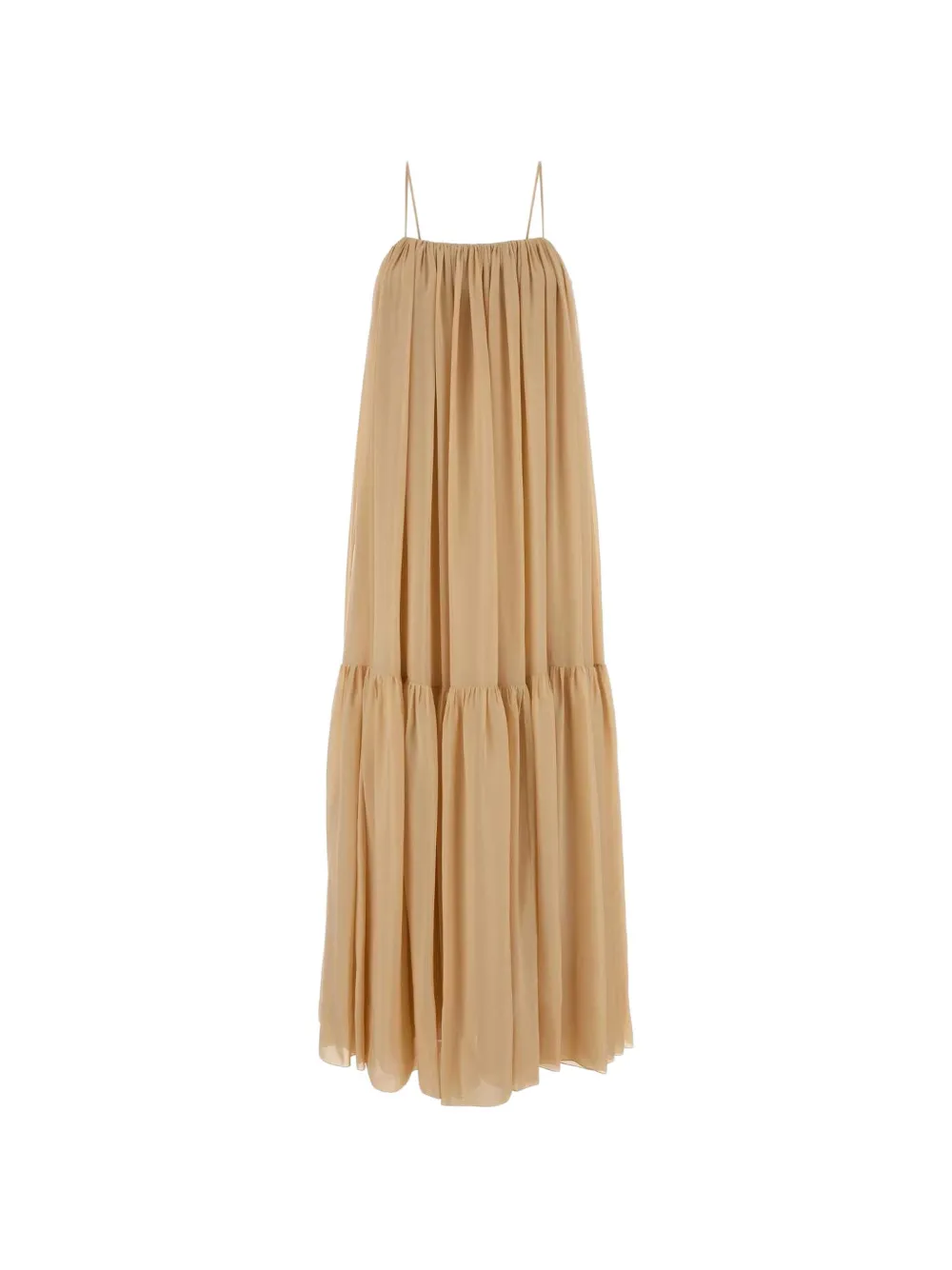 Chloé Abito lungo in seta - Toni neutri