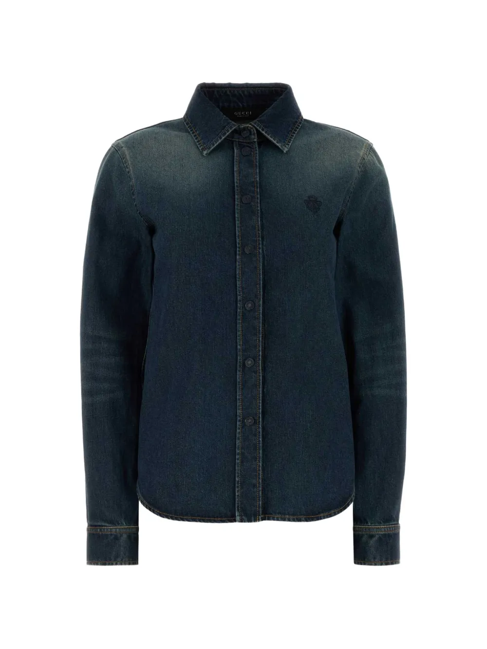 Gucci Klassisches Jeanshemd - Blau