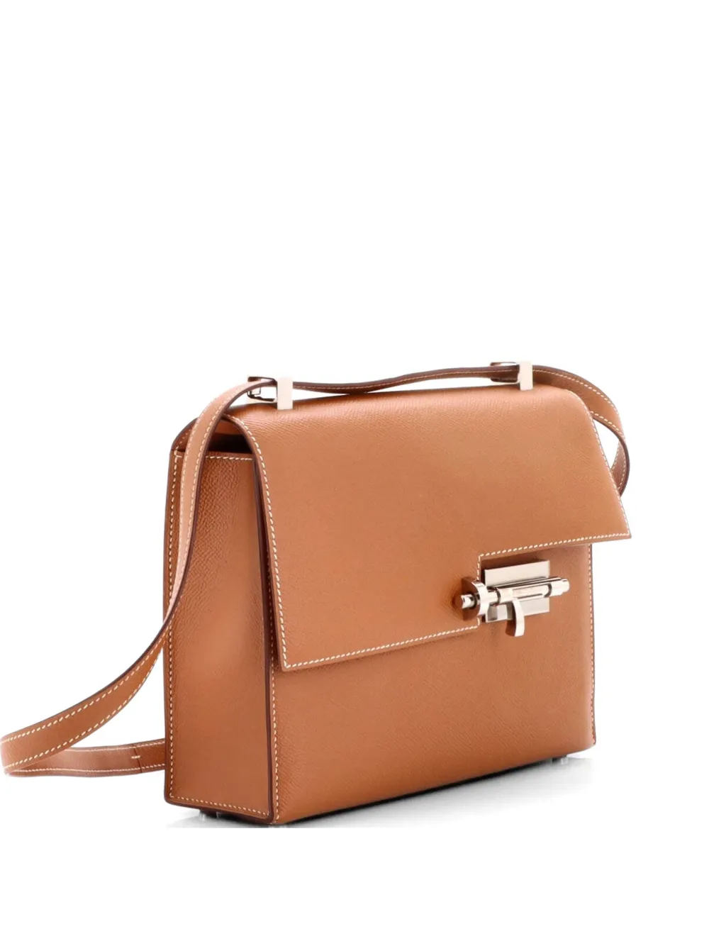 Hermès Pre-Owned Verrou Bag Epsom 21 shoulder bag - Marrone