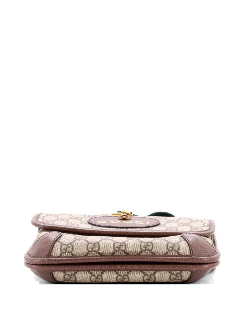 Neo Vintage Flap Messenger Gg Coated Canvas Small Crossbody Bag