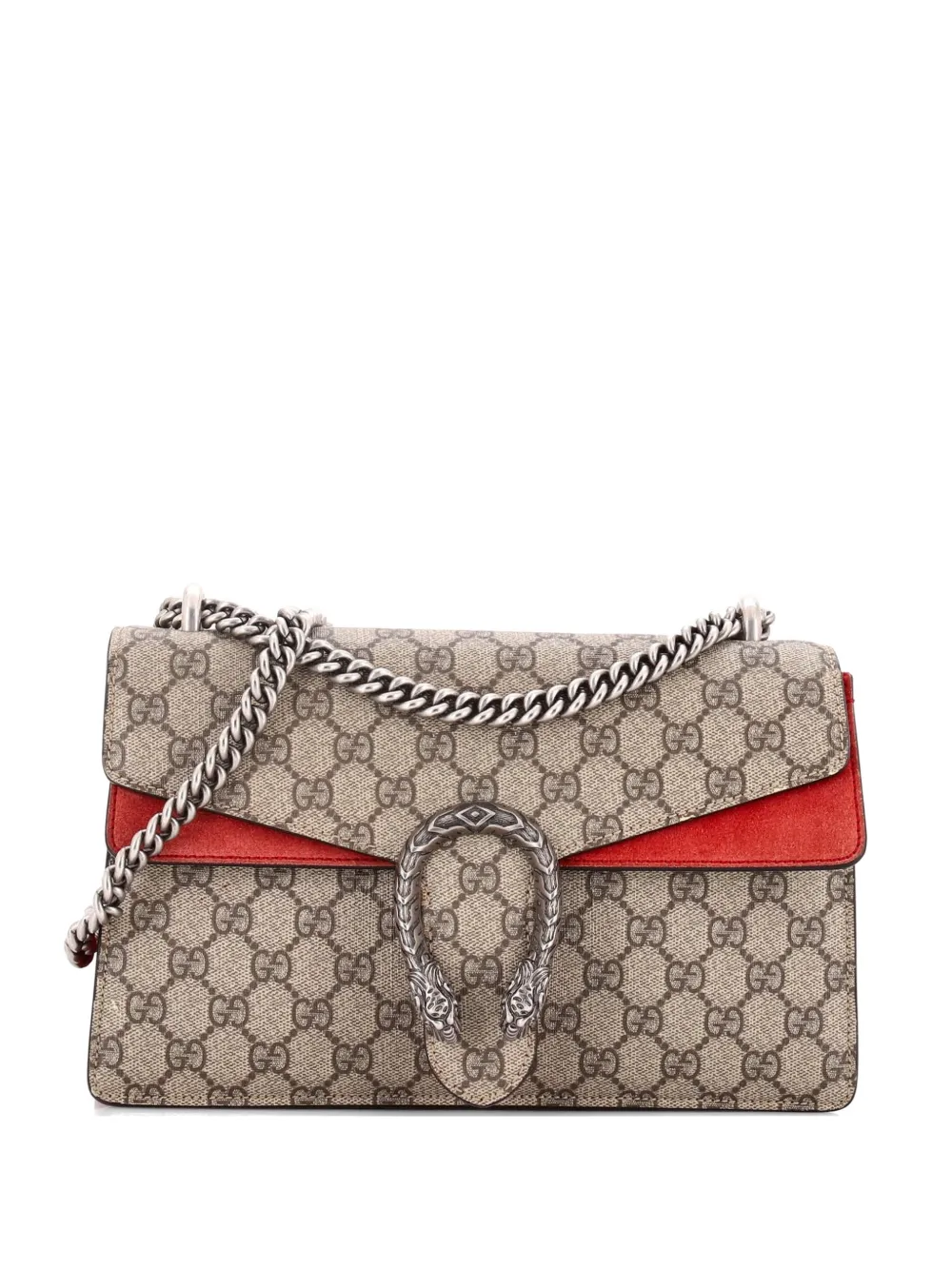Gucci Pre-Owned Dionysus Bag GG Coated Canvas Small shoulder bag - Marrone