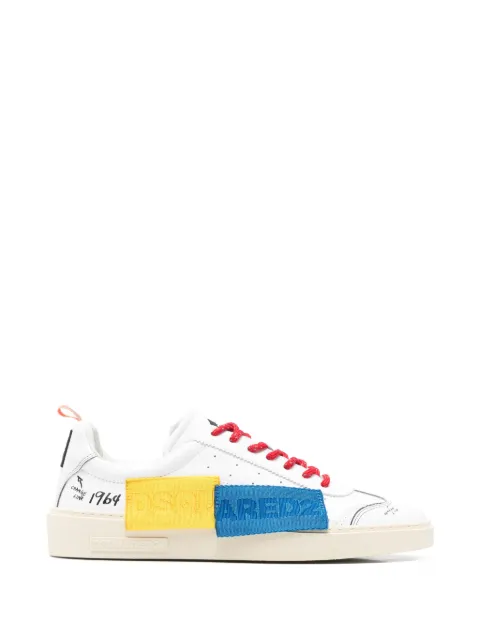 DSQUARED2 colourblock lace-up sneakers