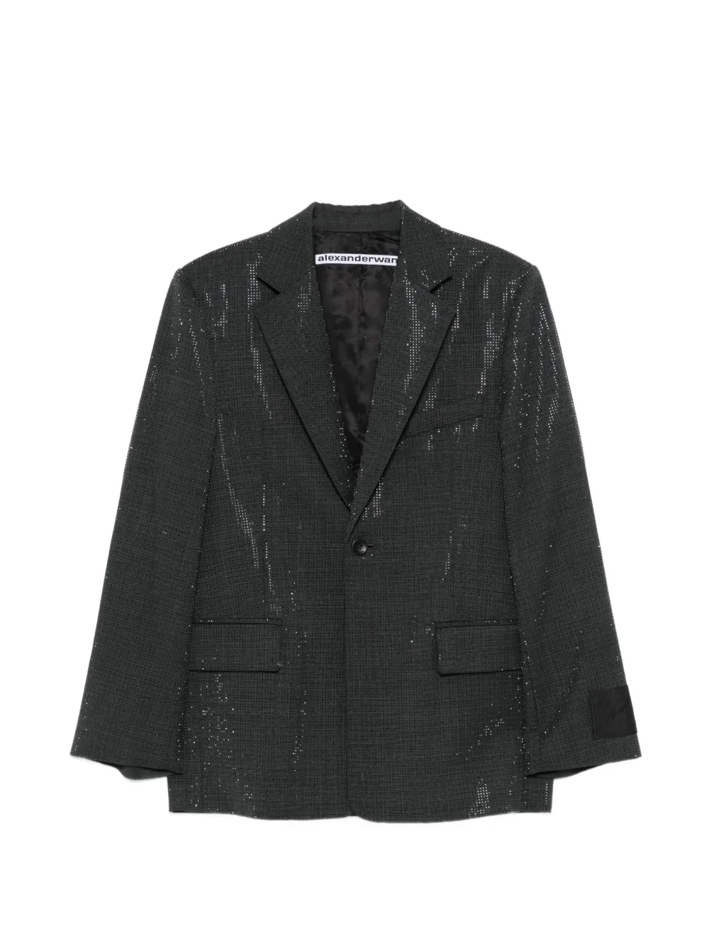 Alexander Wang sequin-embellished blazer - Grau