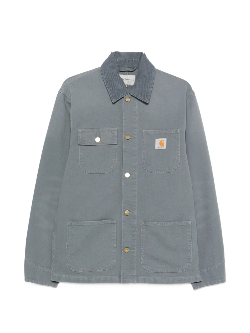 Carhartt WIP Michigan corduroy-collar jacket - Grigio
