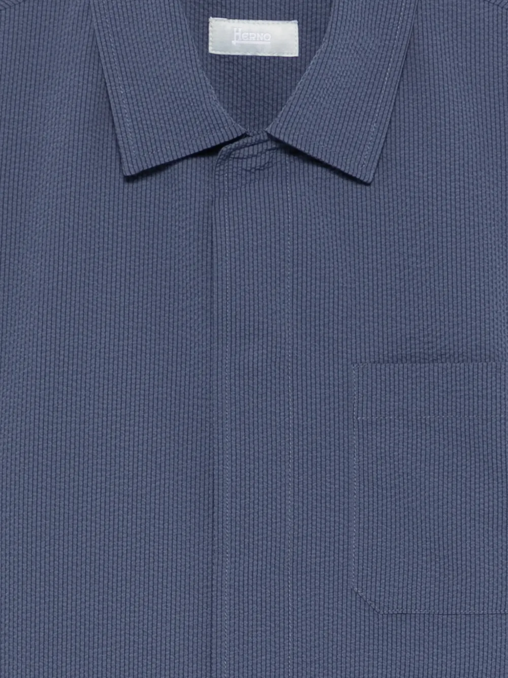 Herno Kids Pocket Shirt - Blue 