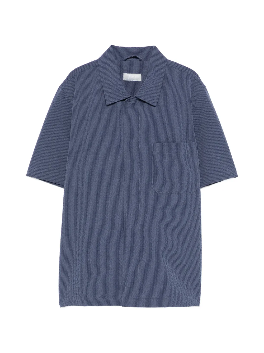 Herno Kids pocket shirt - Blu