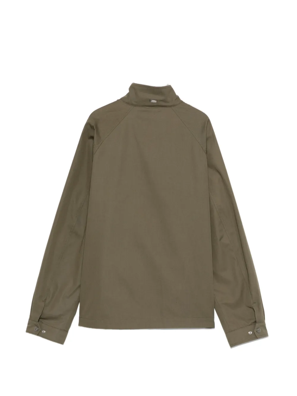  Herno Kids Logo Zipped Jacket - Green 