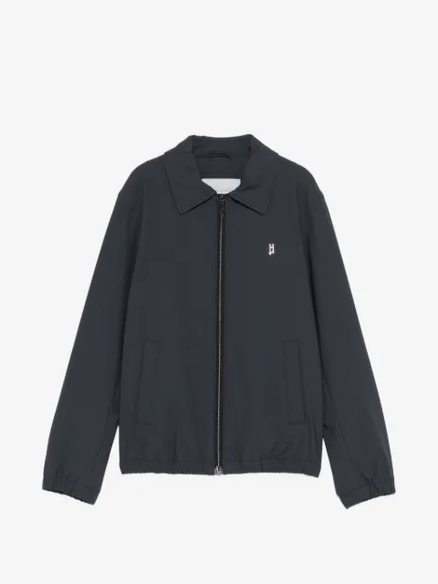 Herno Kids logo zip jacket