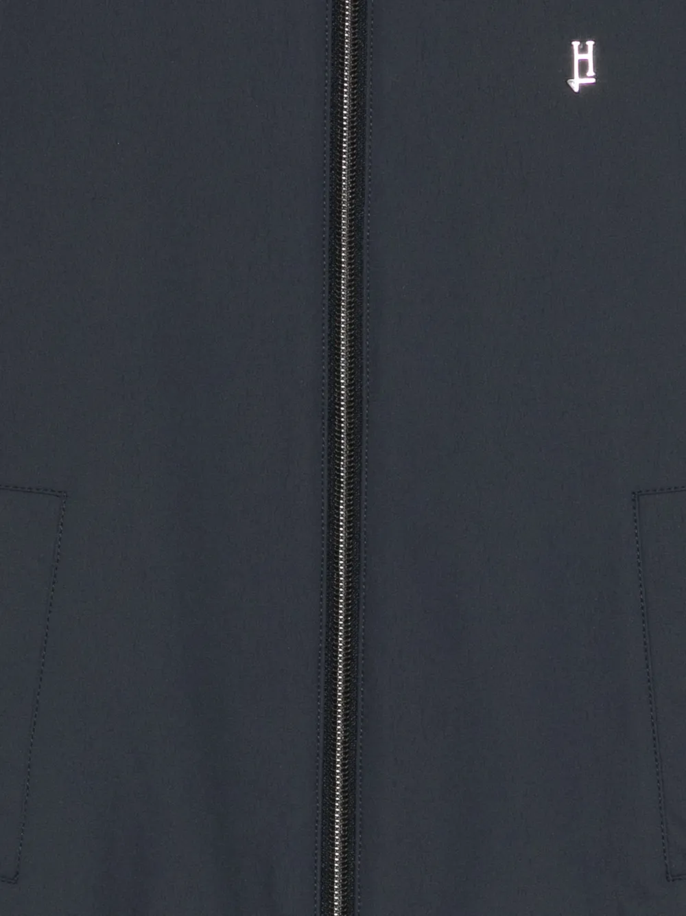  Herno Kids Logo Zip Jacket - Grey 