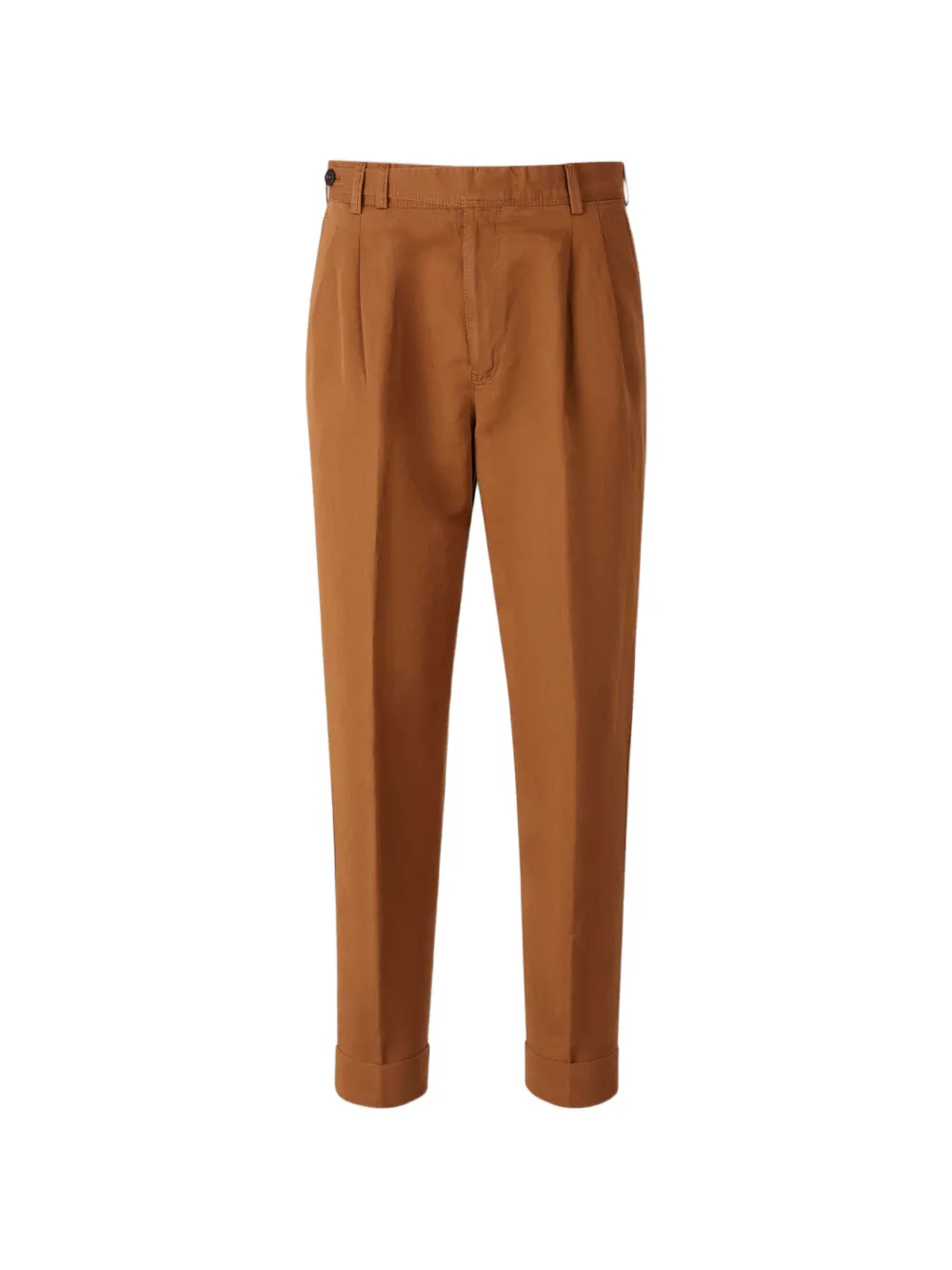 Pantaloni Torino pleated turn-up tailored trousers