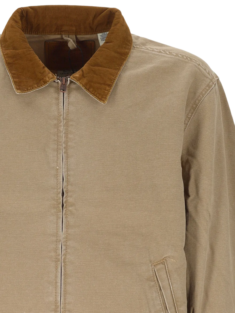  Levi's Corduroy-collar Jacket - Brown 