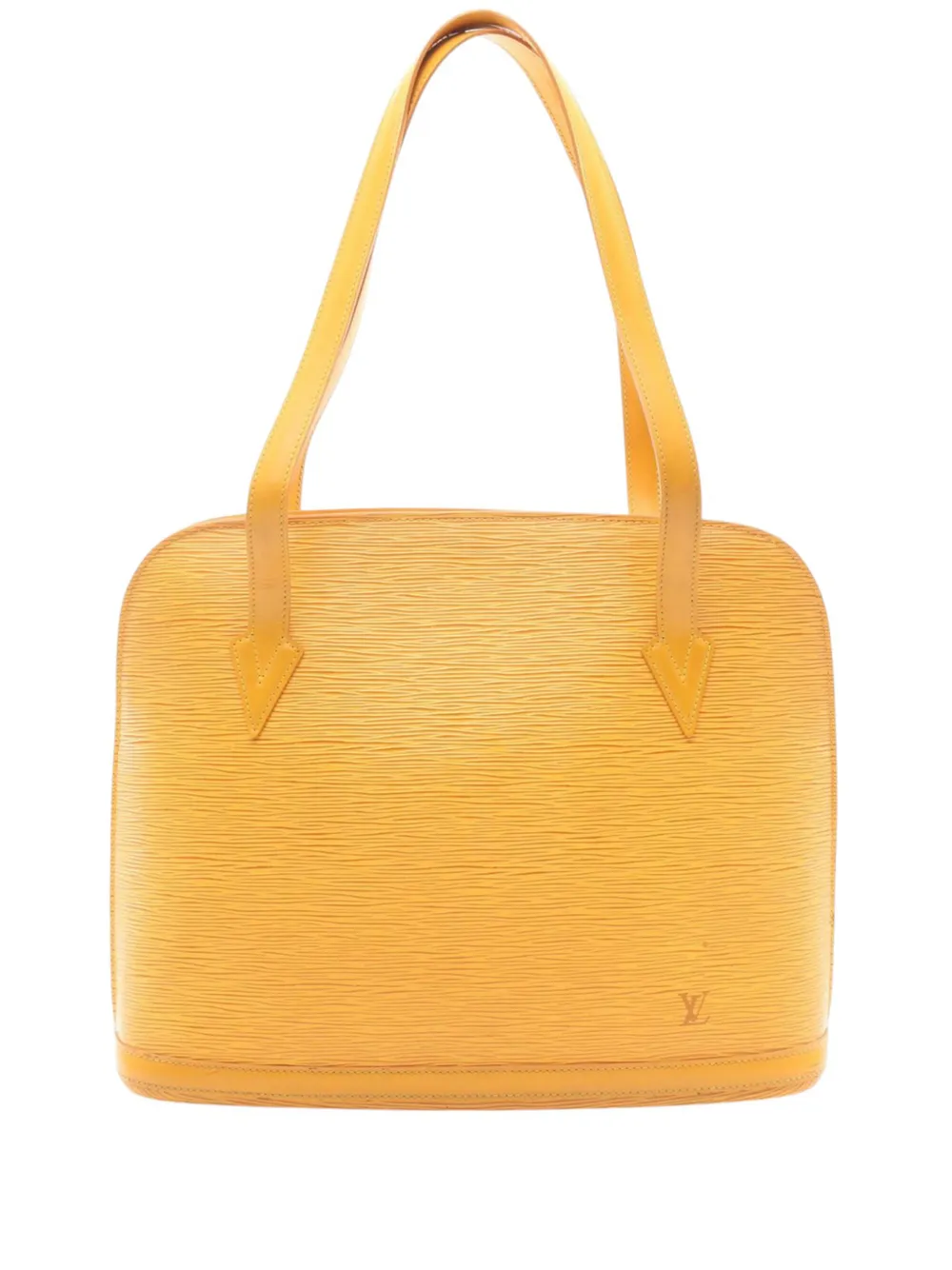 Louis Vuitton Pre-Owned Borsa a spalla Lussac in pelle Épi 1996 - Giallo
