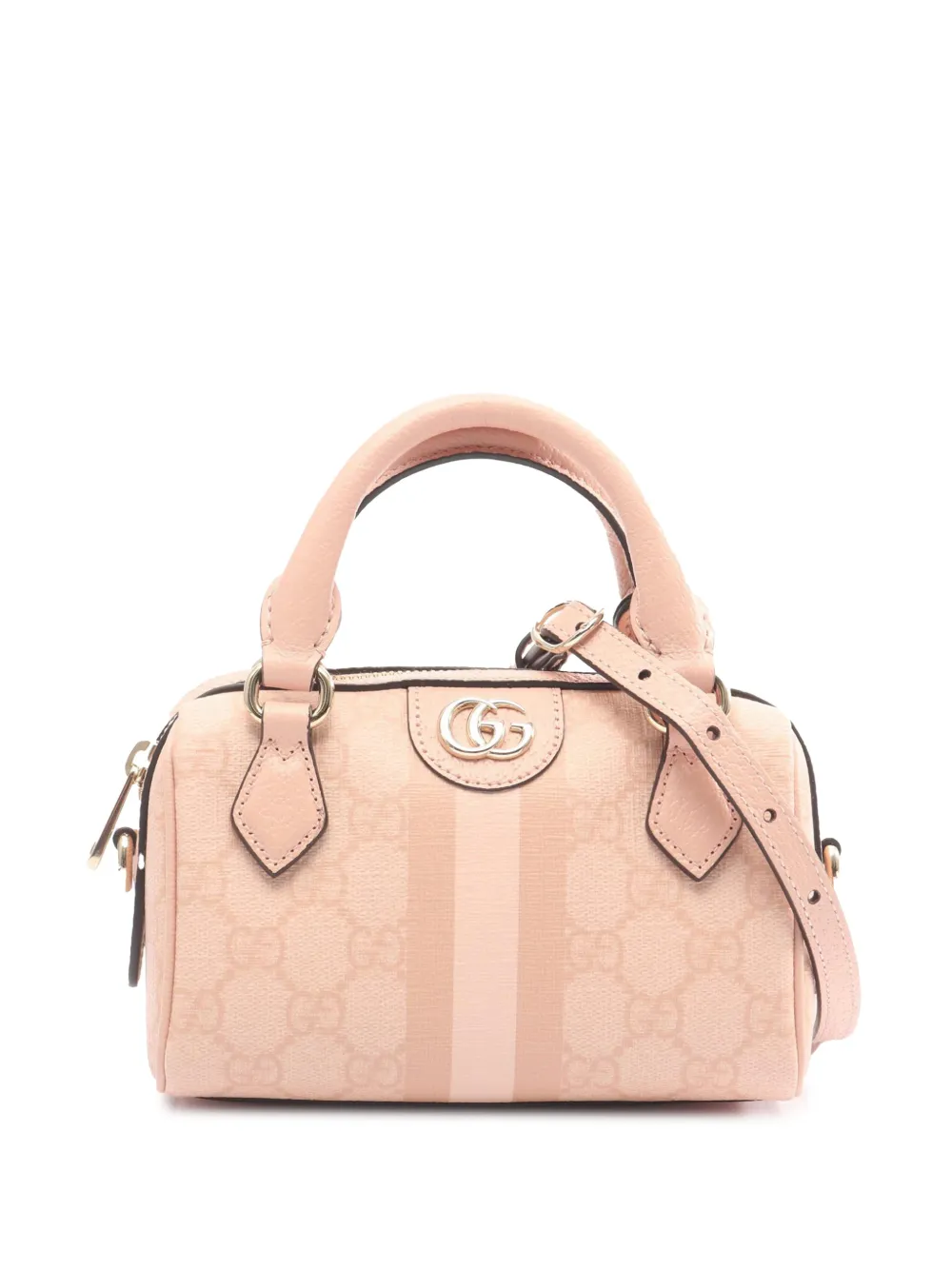 Gucci Pre-Owned Borsa a tracolla Ophidia Super Mini in tessuto GG Supreme 2016-2026 - Rosa