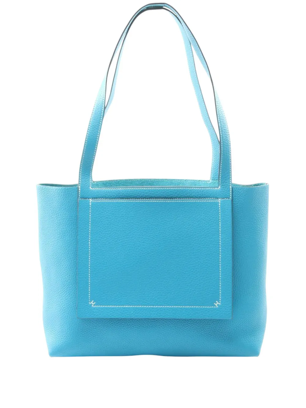Hermès Pre-Owned 2021 Clemence Double Sens 31 tote bag - Blu