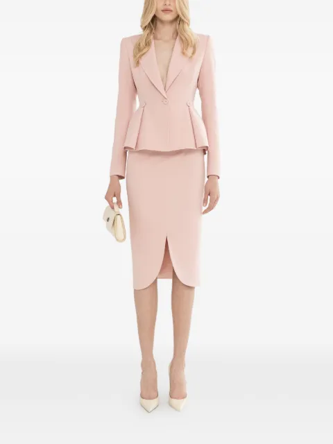 NISSA high-waisted pencil midi skirt