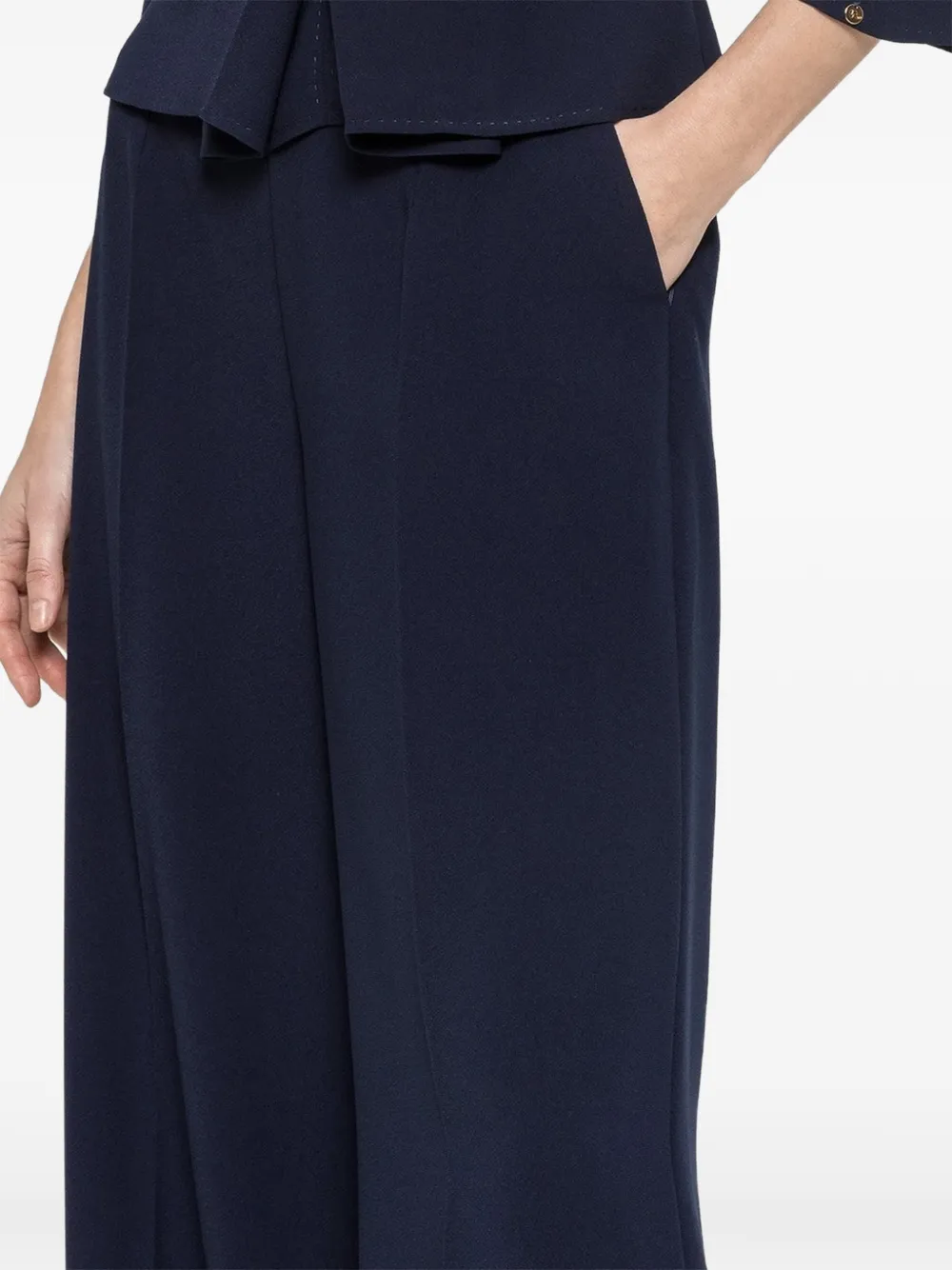 NISSA High waist broek Blauw