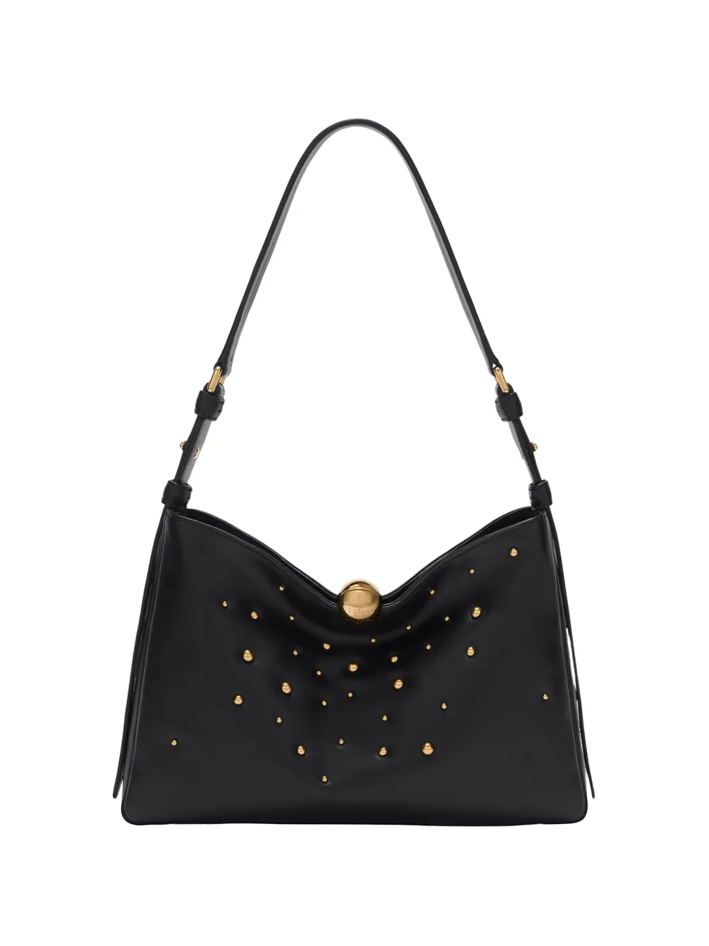 Furla studded sfera soft shoulder bag - Nero