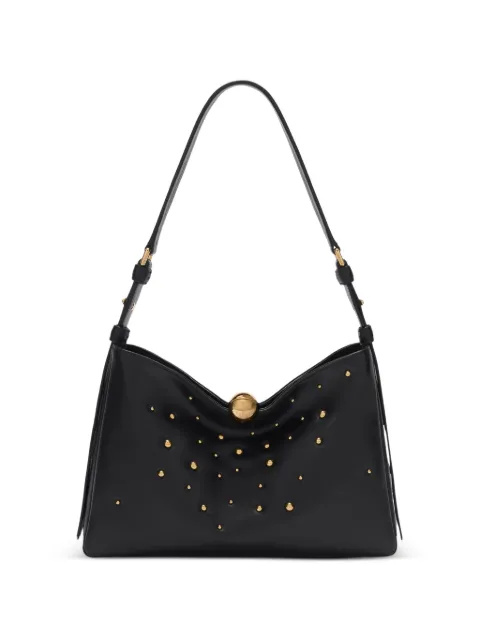 Furla studded sfera soft shoulder bag